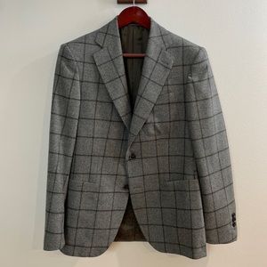 Alton Lane Plaid Flannel Blazer